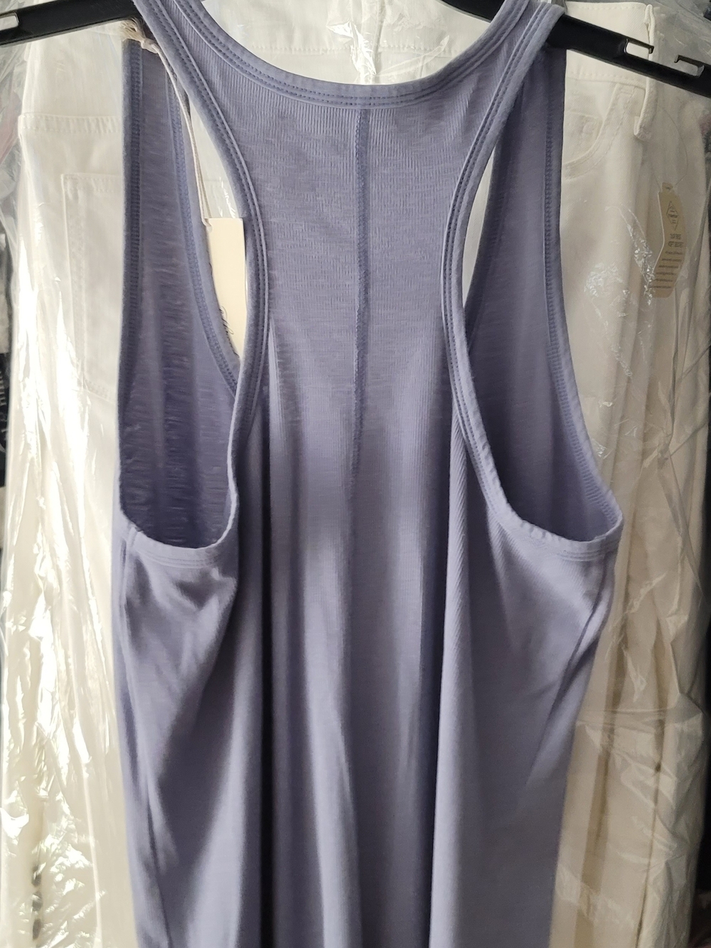 Universal Thread Soft Lavender Ribbed Racerback Tank - Picture 3 of 4